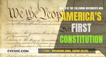 America's First Constitution: Documents that Shaped a Nation