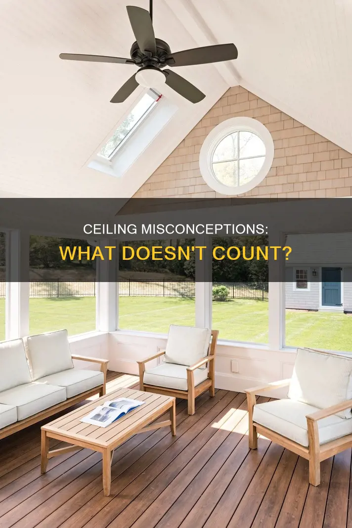 which of the following does not constitute a ceiling