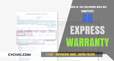 Express Warranty Exemptions: What's Not Covered?