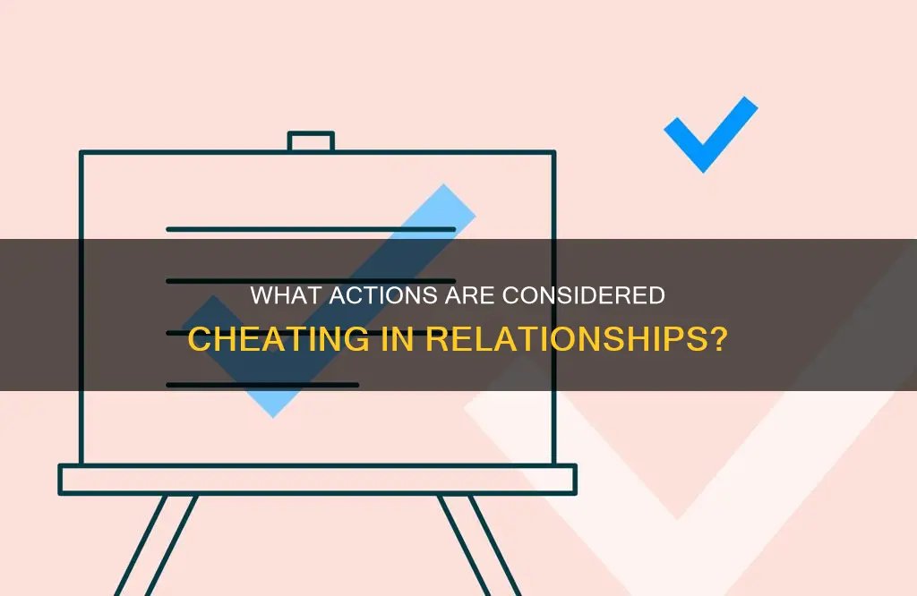 which of the following does not constitute cheating