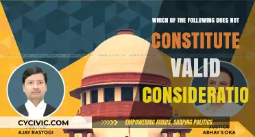 Understanding What Does Not Constitute Valid Consideration