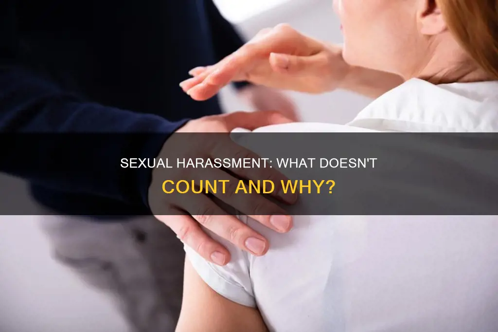 which of the following does not technically constitute sexual harassment