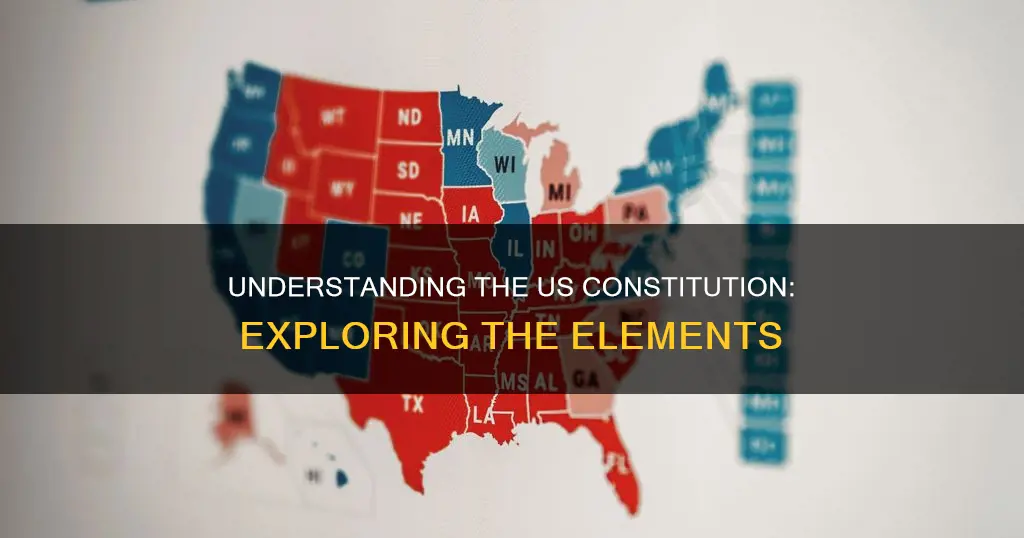 which of the following elements of the us constitution
