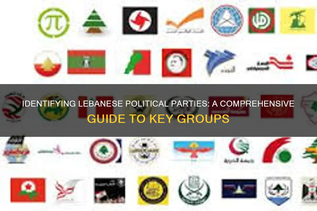 which of the following groups is a lebanese political party