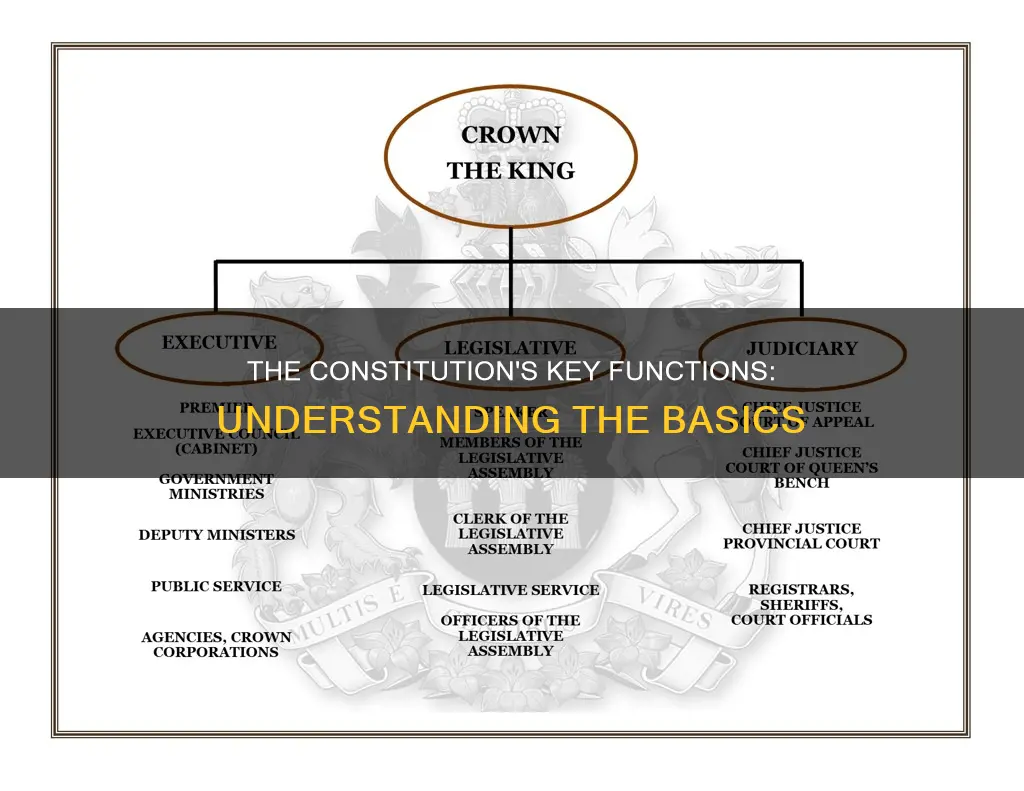 which of the following is a constitutional function