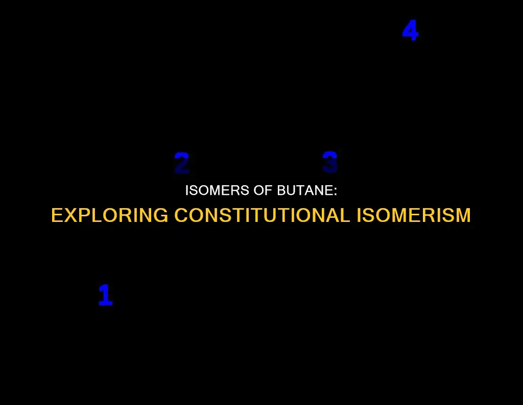 which of the following is a constitutional isomer of butane