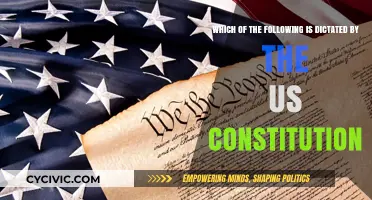 The US Constitution Dictates: Exploring Its Influence