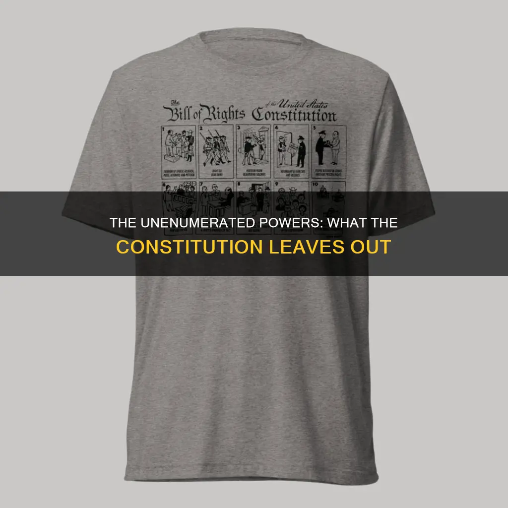 which of the following is not enumerated in the constitution