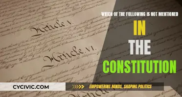 Unwritten Rules: What the Constitution Doesn't Mention