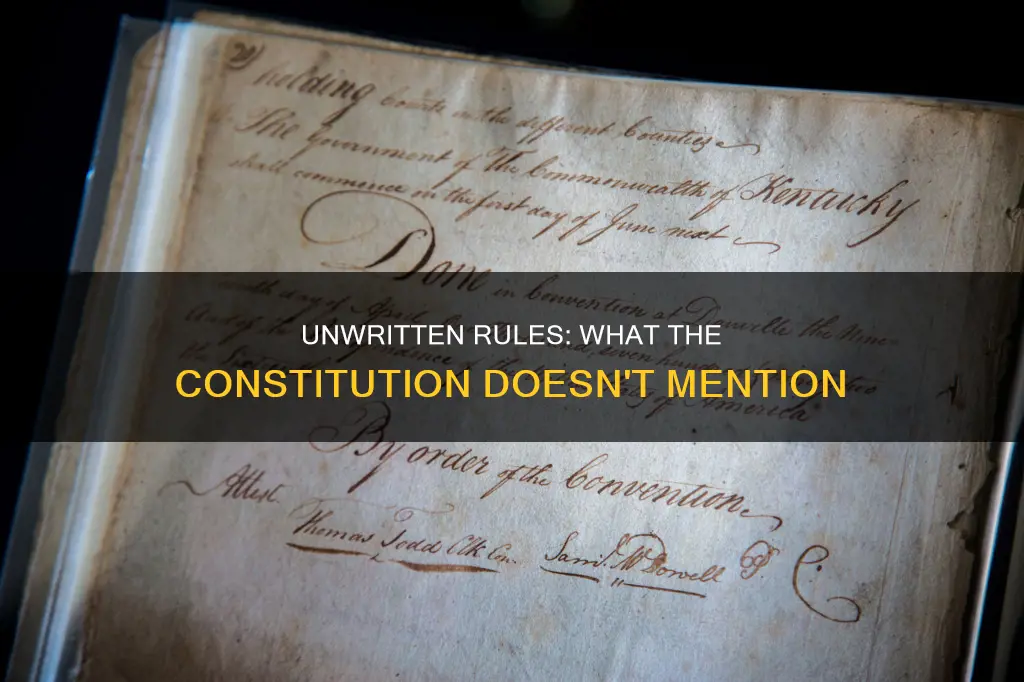 which of the following is not mentioned in the constitution