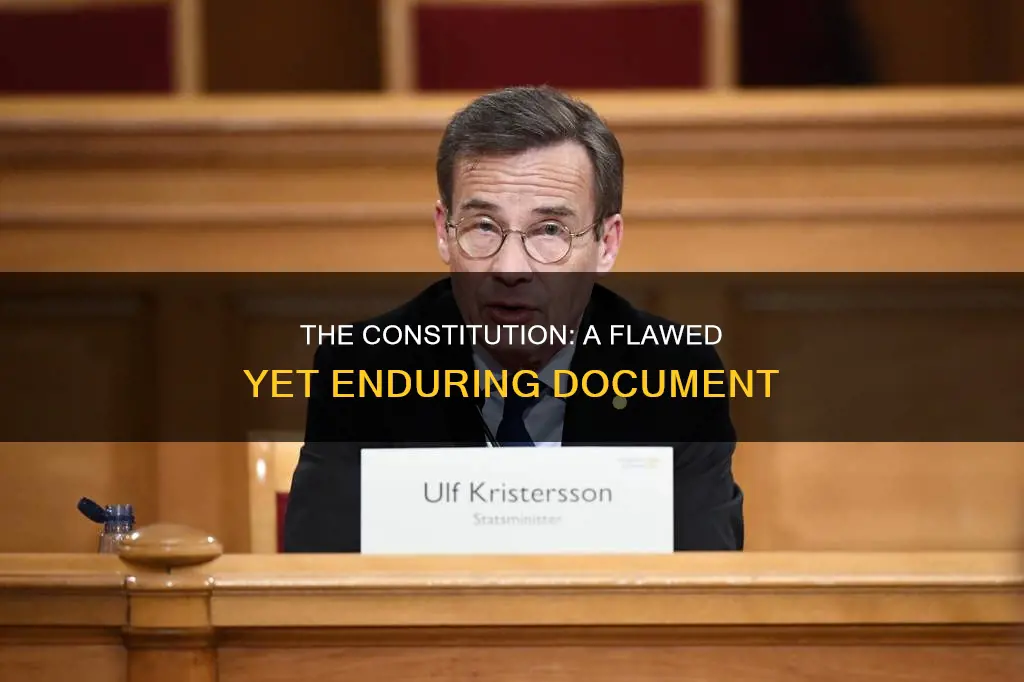 which of the following is one criticism of the constitution