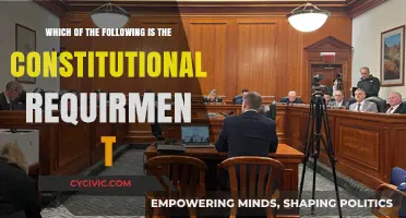 The Constitutional Requirement: What You Need to Know