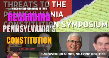 Pennsylvania's Constitution: What's True and What's Not
