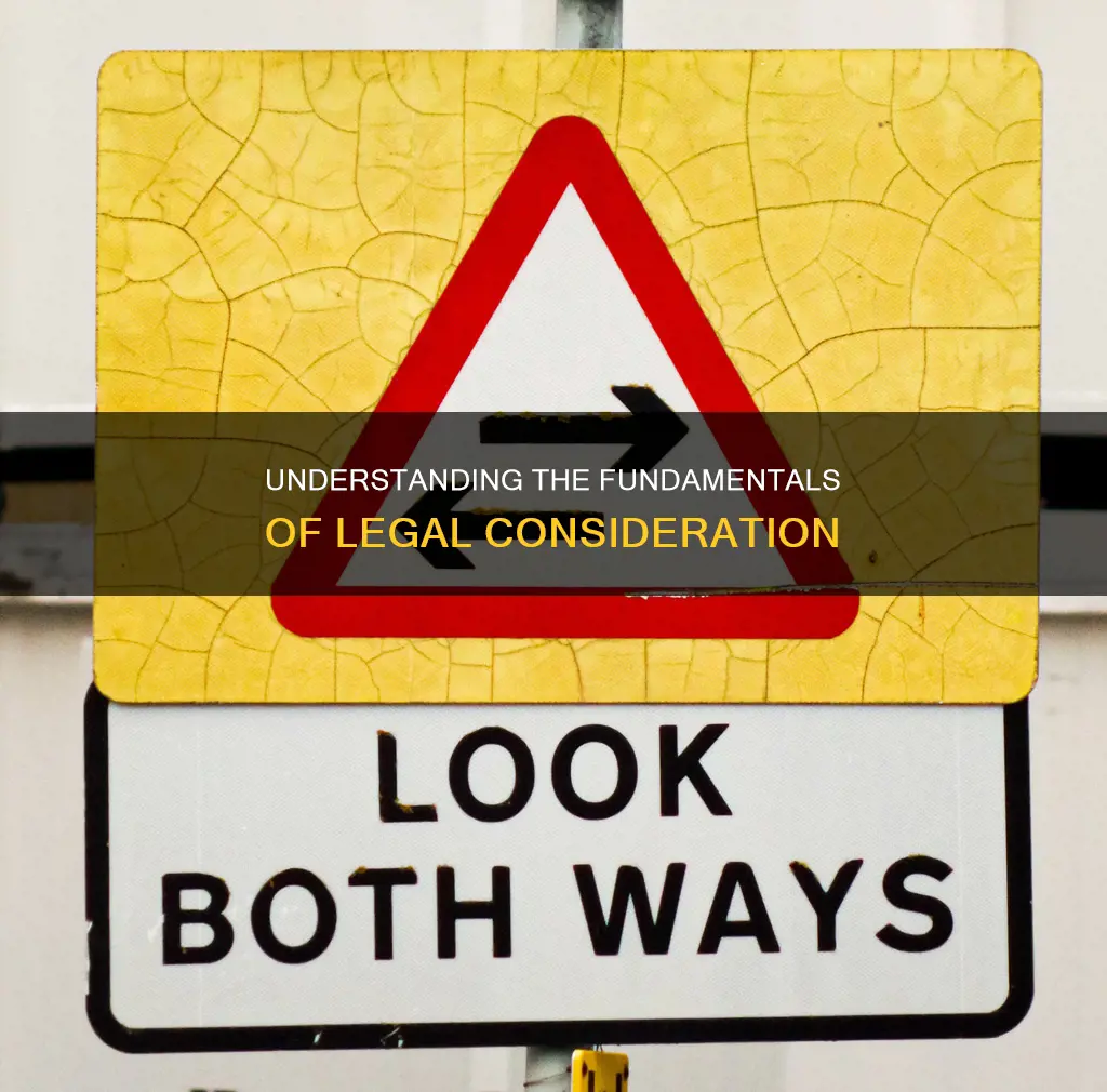 which of the following ordinarily constitutes legal consideration