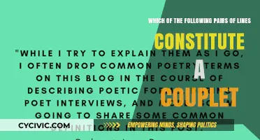 Poetry Basics: Identifying Couplets in Verse