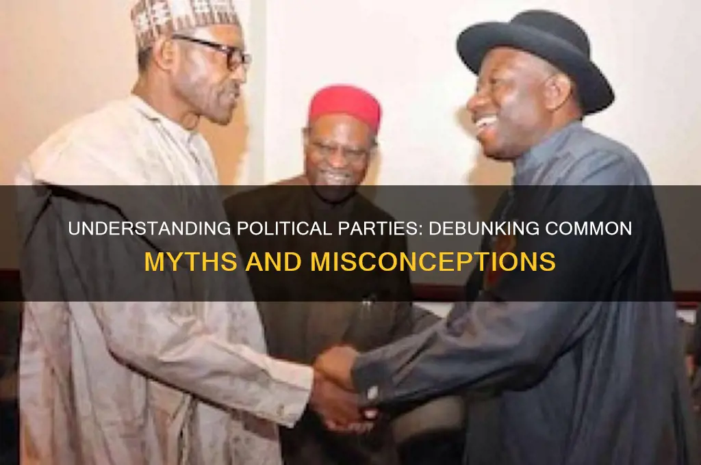 which of the following statements abiut political parties is correct