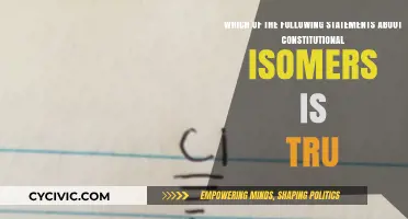 Isomerism Intricacies: Unveiling Constitutional Isomer Truths