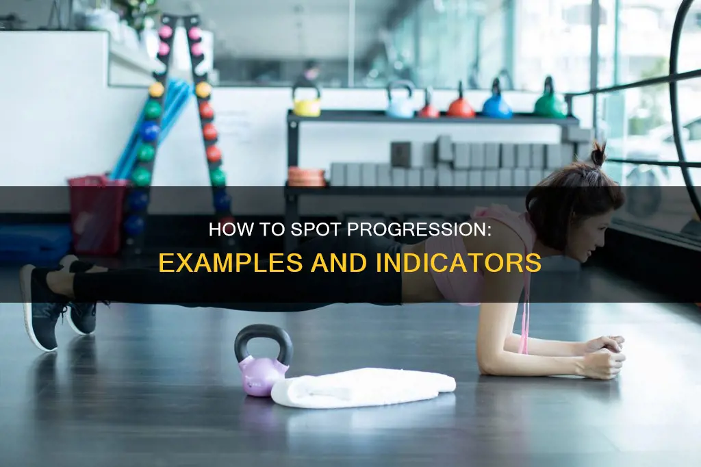 which of the following statements constitutes an example of progression