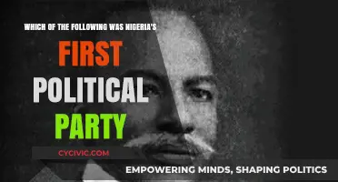 Nigeria's Pioneer Political Party: Unveiling the Nation's First Organized Movement