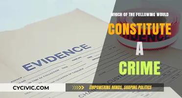 What Actions Constitute a Crime?
