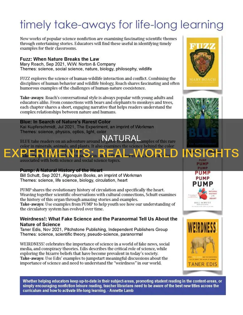 which of the following would constitute a natural experiment