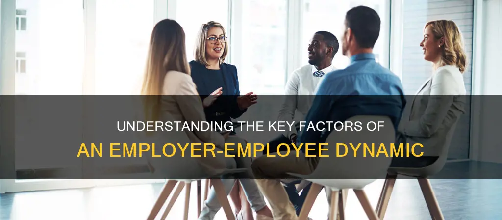 which of the following would constitute an employer-employee relationship