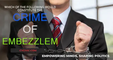 How Embezzlement Constitutes a Crime
