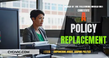 Policy Replacement: What Won't Make the Cut?