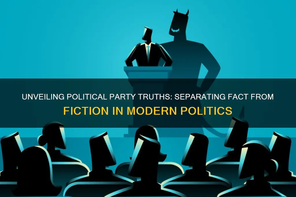 which of the statments about political parties is true