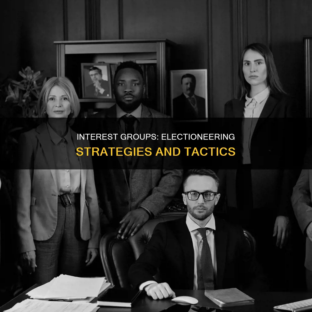 which of these interest group strategies constitutes electioneering