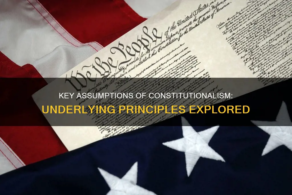 which of these is an assumption underlying constitutionalism