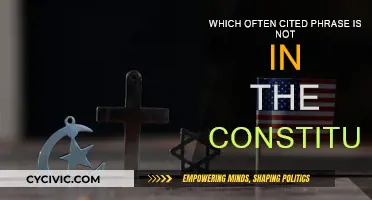 Misquoted Constitution: Popular Phrases Missing in Action