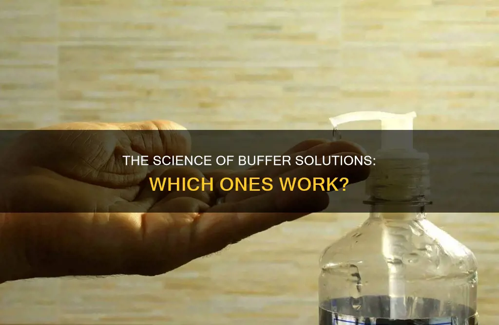 which one of the following constitutes a buffer solution