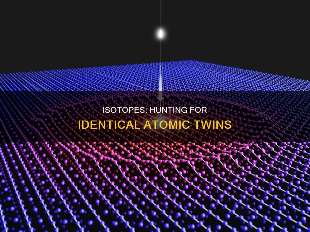 which pair of atoms constitute a pair of isotopes