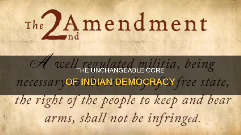 which part of indian constitution cannot be amended