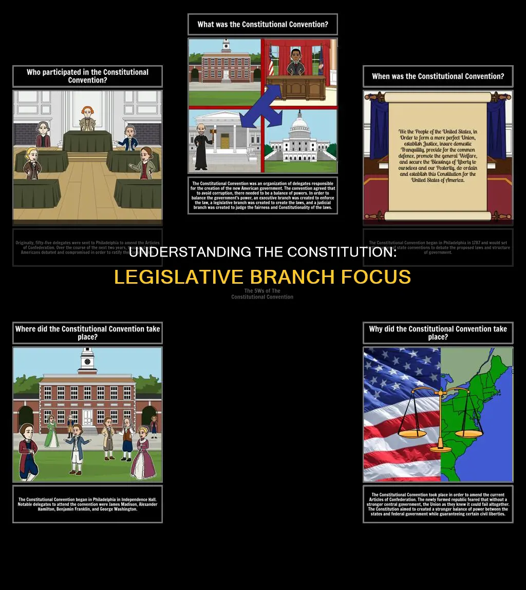 which part of the constitution deals with theblegislavtivze branch