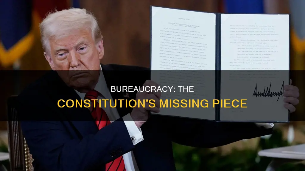 which part of the constitution does not give us bureaucracy