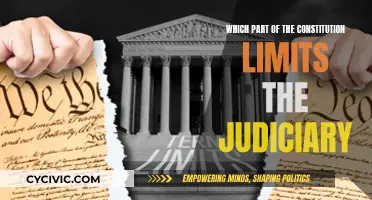 The Judiciary: Limited by Constitution's Restraints