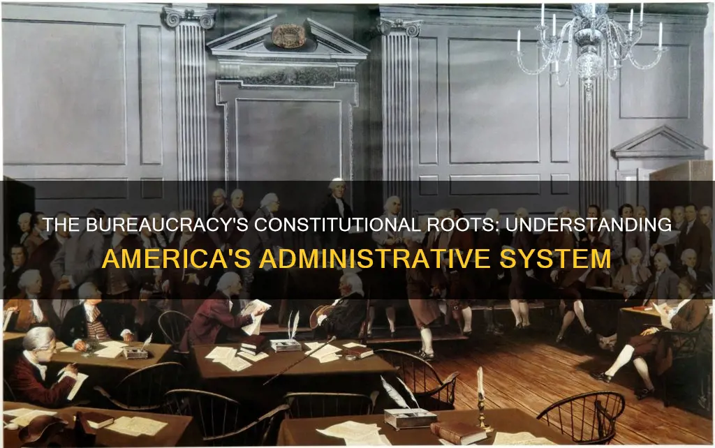 which part of the constitution set up the bureaucracy
