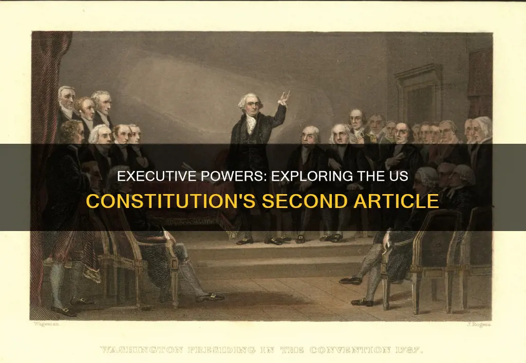 which part of the us constitution outlines executive power