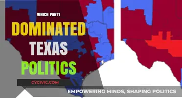 The Lone Star State's Political Dominance: Which Party Ruled Texas?