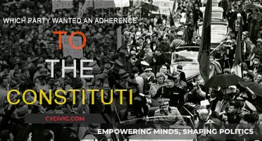 Constitution Adherence: Which Political Party Values It?