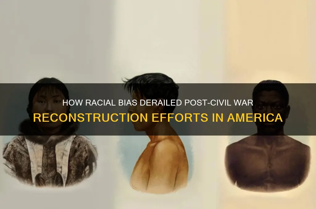 which political discrimination interrupted reconstruction