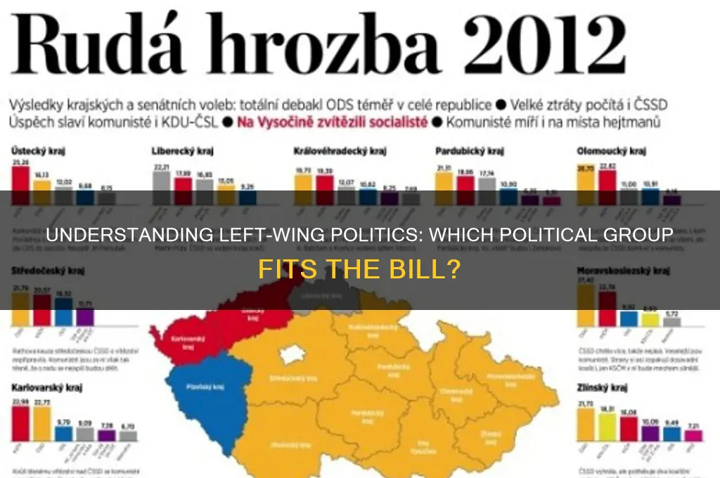 which political group is left