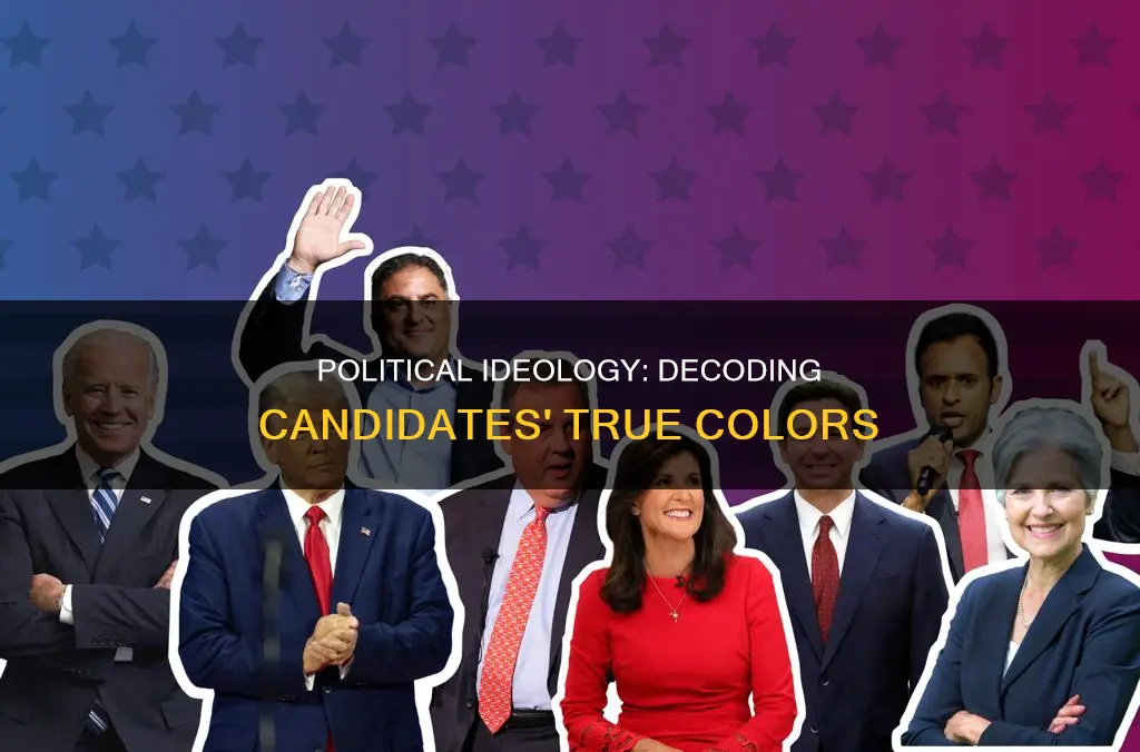 which political ideology describes each candidate
