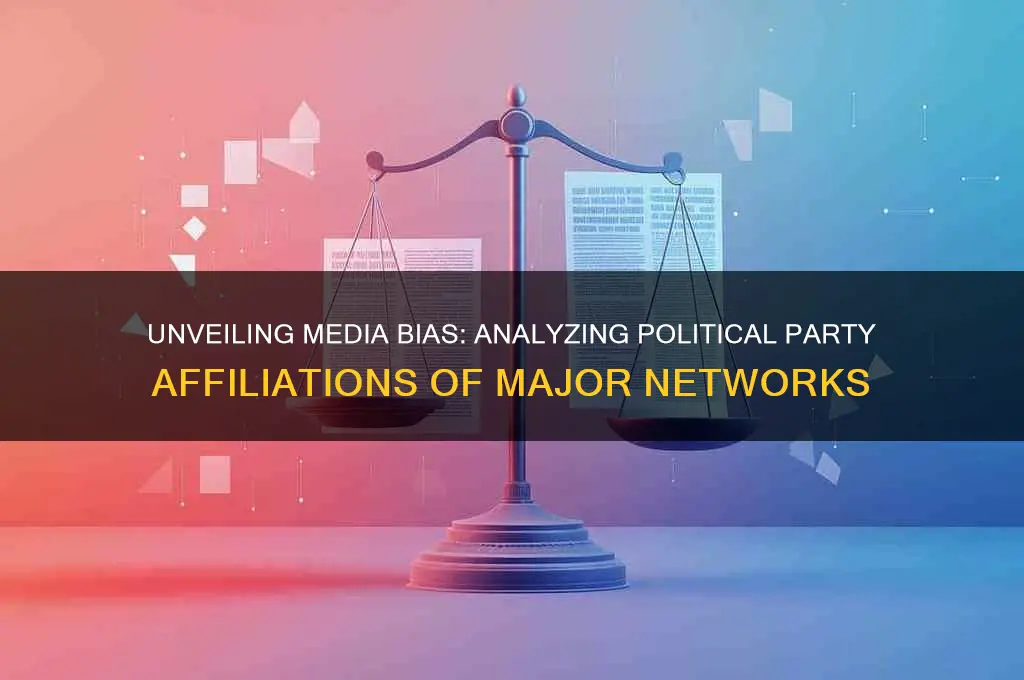 which political parties do networks support