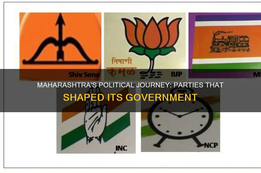 which political parties have made government in maharashtra