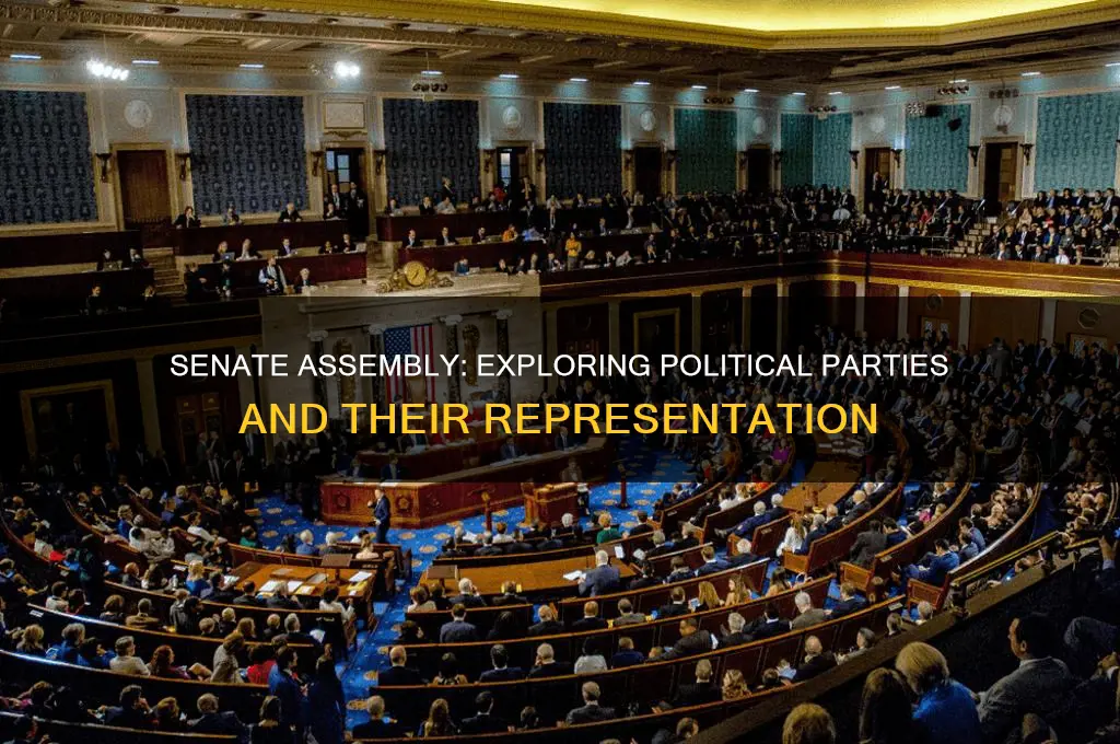 which political parties meet in the senate