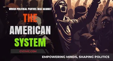 Political Parties Opposing the American System: A Historical Overview