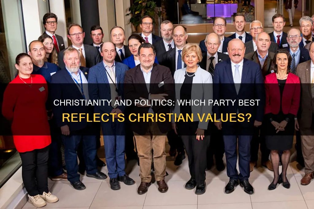 which political party aligns with christianity